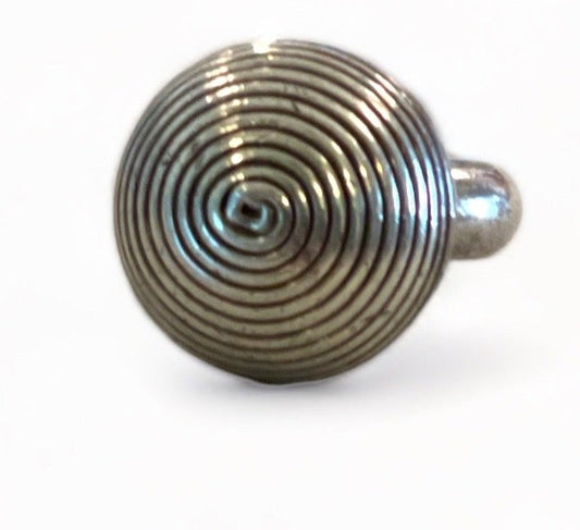 Vintage Sterling Silver Spiral Ring