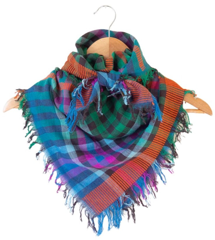 Handwoven Cowboy Scarf by Last Chance Textiles