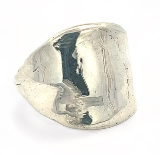 "Protector" Sterling Silver Signet Ring by Dea Dia